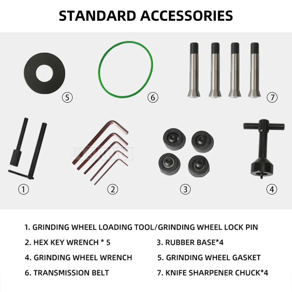 Universal Knife Sharpener:  Engraving ToolsHigh-Precision Grinder for Turning Tools, Pointed Cutters,, Milling Cutters
