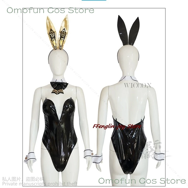 Anime Game NIKKE The Goddess Of Victory Viper Toxic Rabbit Bunny Suit Cosplay Costume For Girls Woman Sexy Lolita Halloween Suit