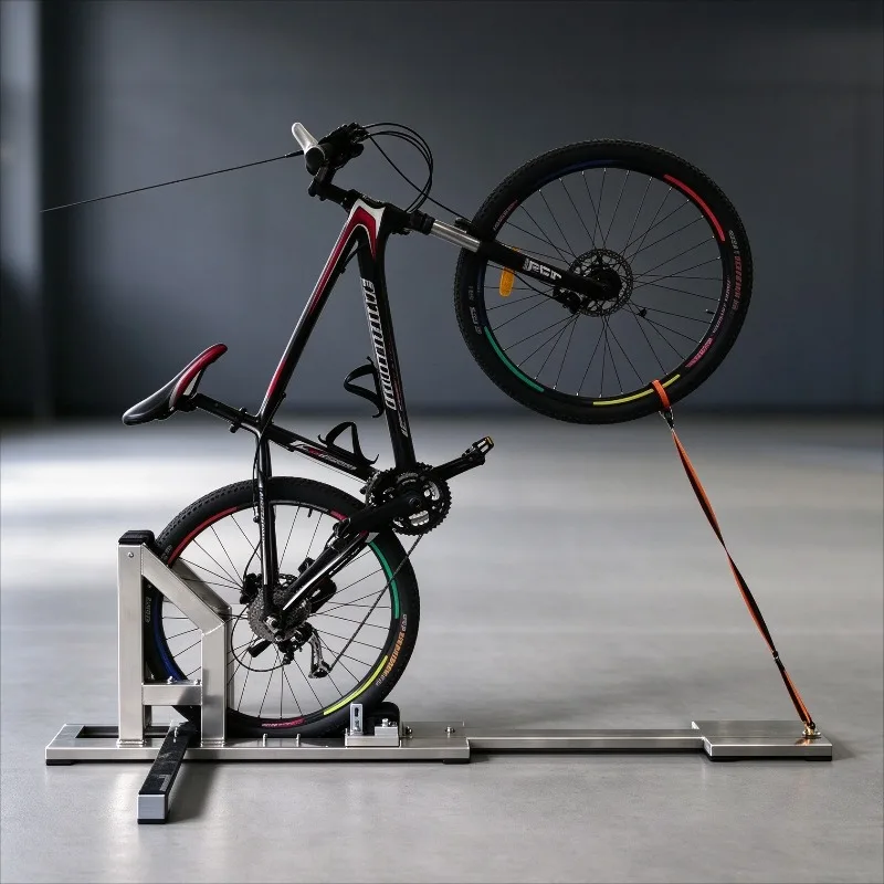 Mountain Bike Head-up Practice Shelf Rear Roller Skating and Rear Wheel Riding Balance Training Bicycle Trainers Bicycle Parts