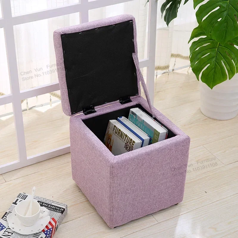 

Fitting Room Living Room Storage Stool Doorway Shoe Bench Home Furniture Leg Supporter Storage Stool Simple Tabouret De Stockage