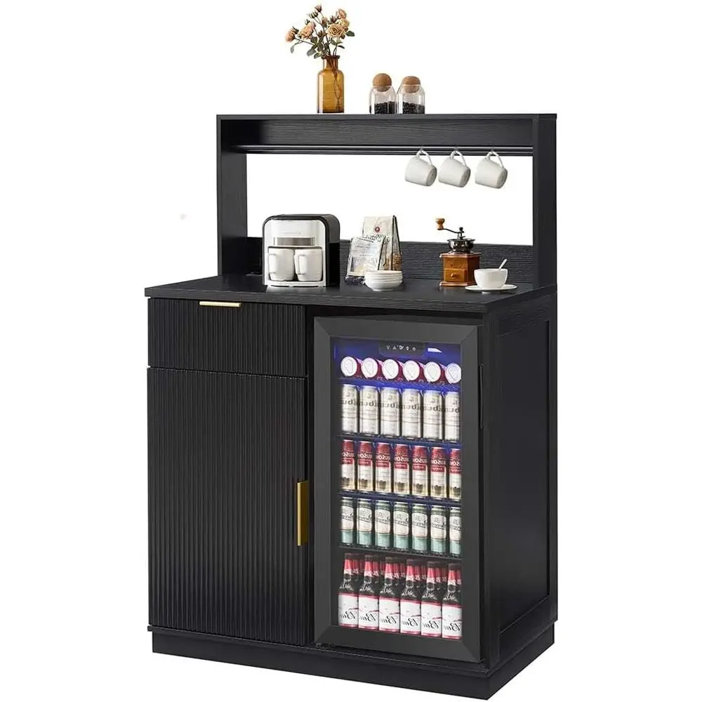 

Кухонный шкаф 39 Matte Black Mini Ridge Space с розеткой и регулируемыми полками