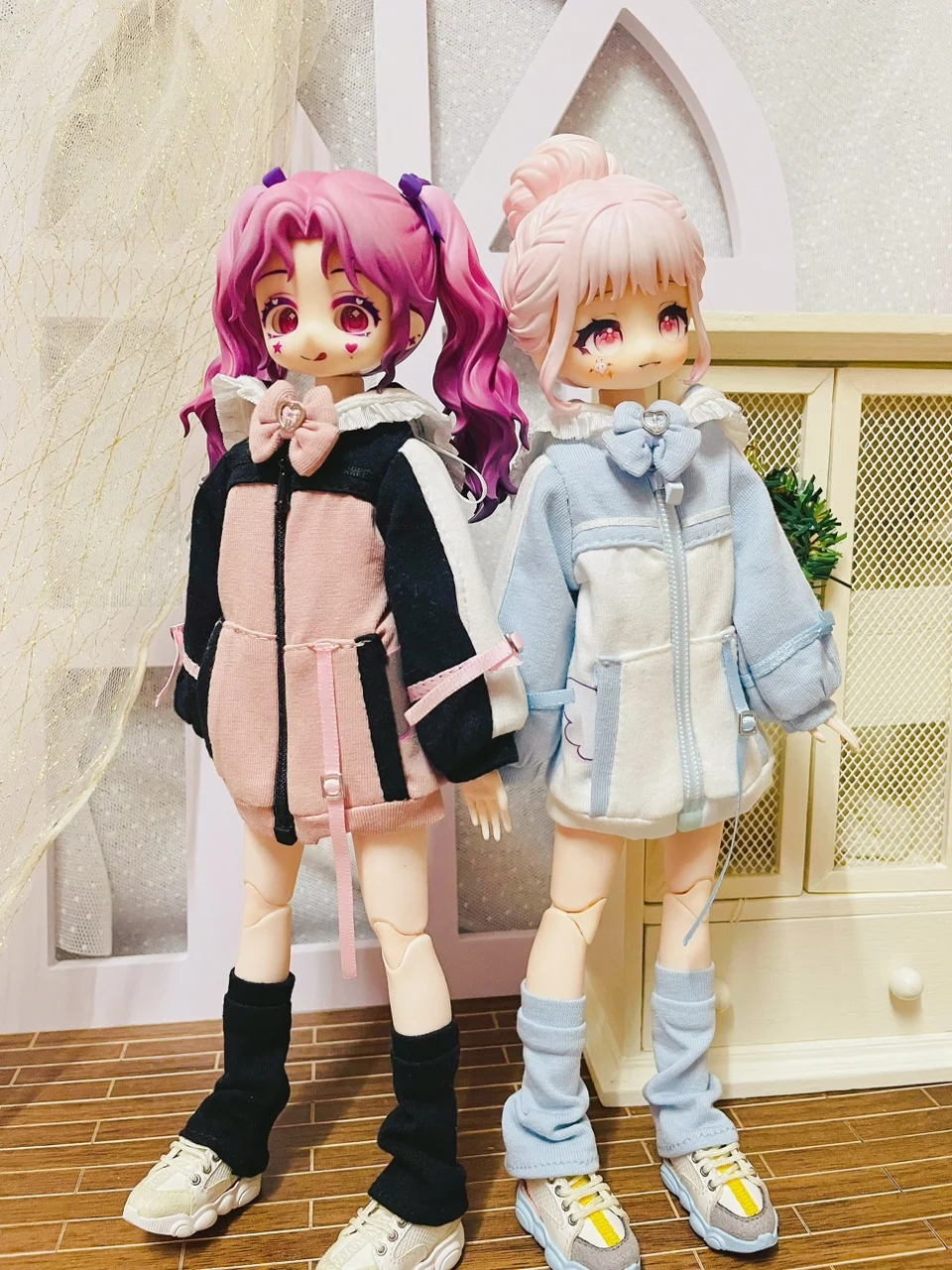 BJD doll clothes suitable for ob22 ob24 p20 size cute doll clothes sweatshirt ob22 doll clothes doll accessories (3 points)