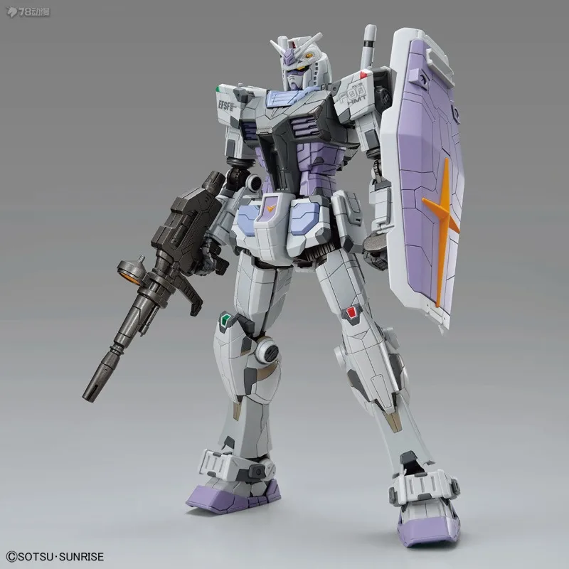 BANDAI Genuine Yokohama Gundam Factory Series 1/144 RX-78F00 HMT High Mobility Model (G-3 Impression Color Matching) Assembly