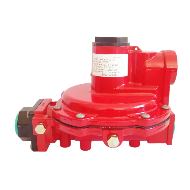 Liquefied Petroleum Gas Regulator R622H-DGJ Industrial Gas High Flow Primary Regulation Pressure Reducing Valve DN20