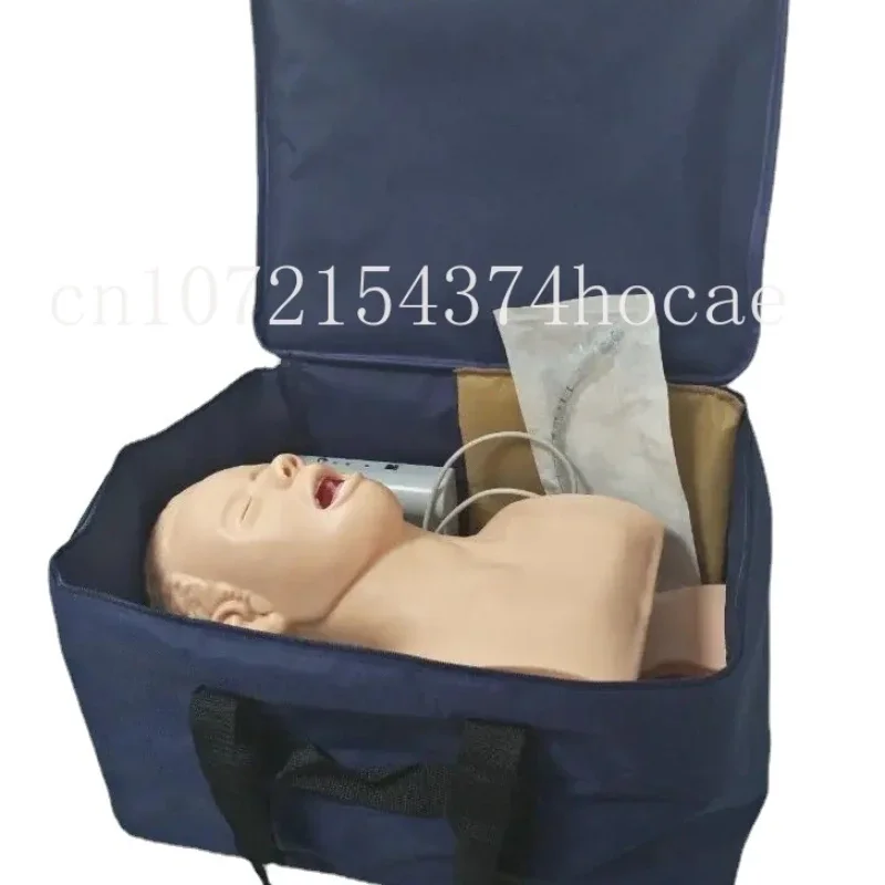 Intubation Manikin Study Teaching Model Airway Management Trainer PVC with Teeth