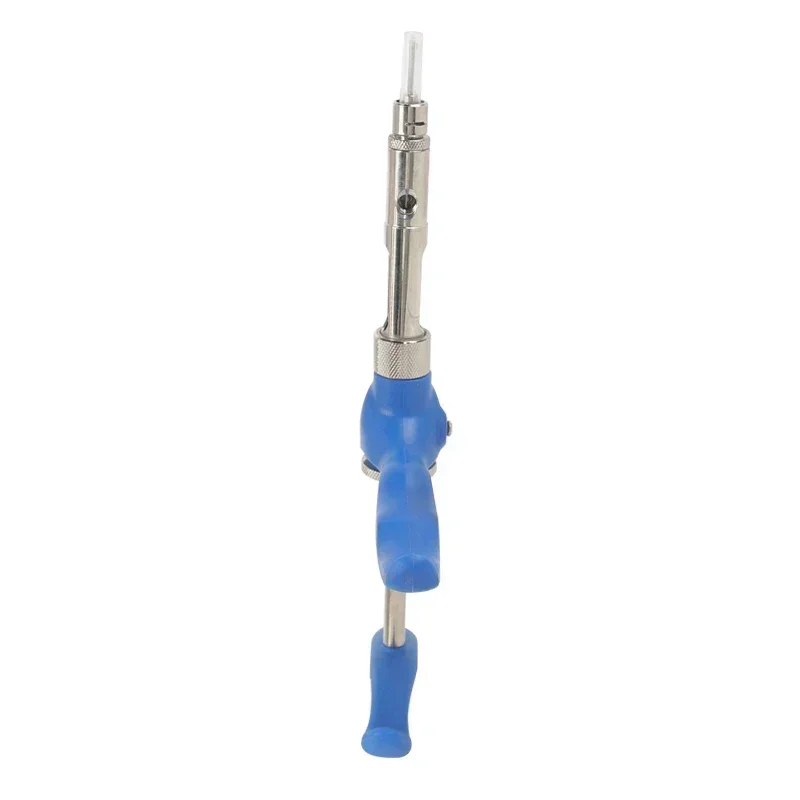 Dierlijke ID Huisdier Chip Metalen Injectie Pistool 1.4X8 2.12X12Mm Rfid FDX-B Iso11784/85 134.2KHz Pet Chip Injector Herhaling Injectie