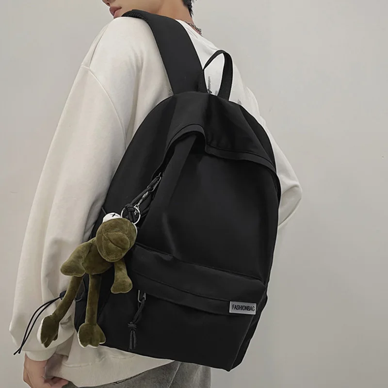 

Casual Large Capacity Women Backpacks Zipper Schoolbag for Student Sac Travel Rucksack 2023 Bookbag Teenagers Canvas Backpack