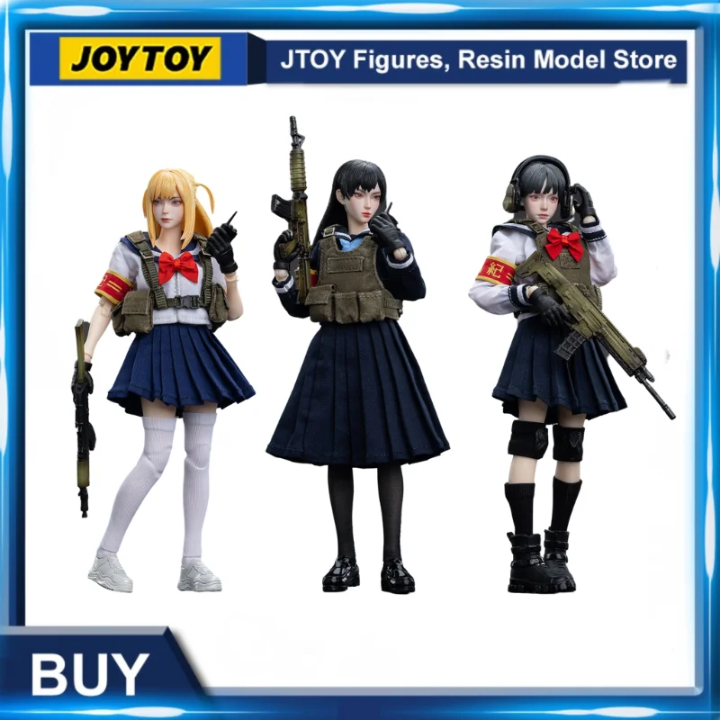 

[IN-STOCK] JOYTOY Level Nine 1/12 Action Figure (3PCS/SET) Frontline Chaos Amy/Dora/Xena Anime Military Model Free Shipping