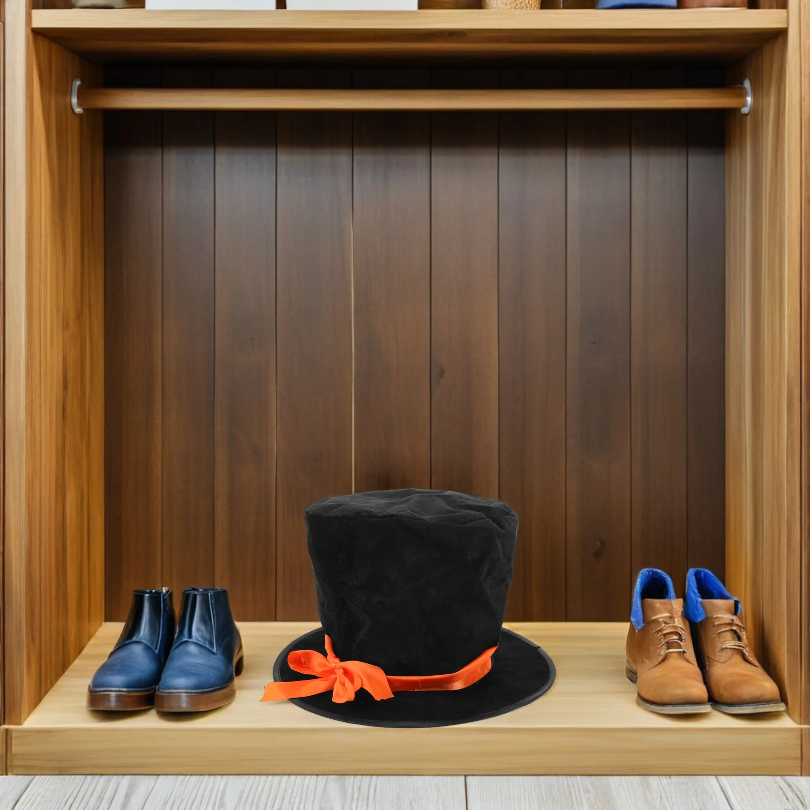 

1pcs Retro Magician Top Hat Vintage Formal Party Hat For Halloween Christmas Cosplay Snowman Costume Accessory