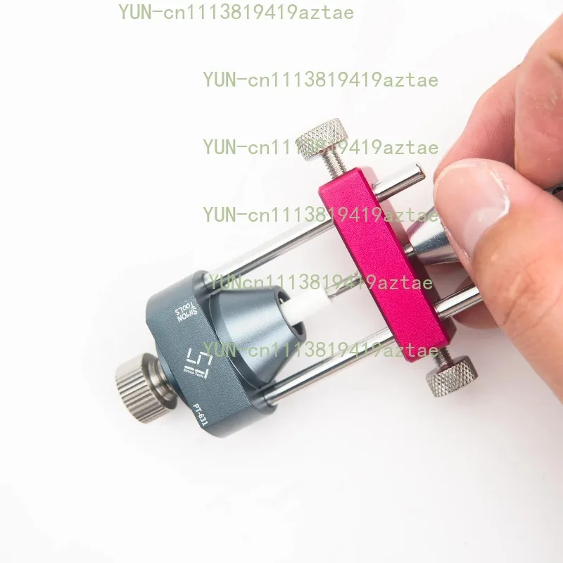 Round Center Hole Punch Locator Tool, Max 6mm Diameter for Model‑Making & Accurate Craft Processing