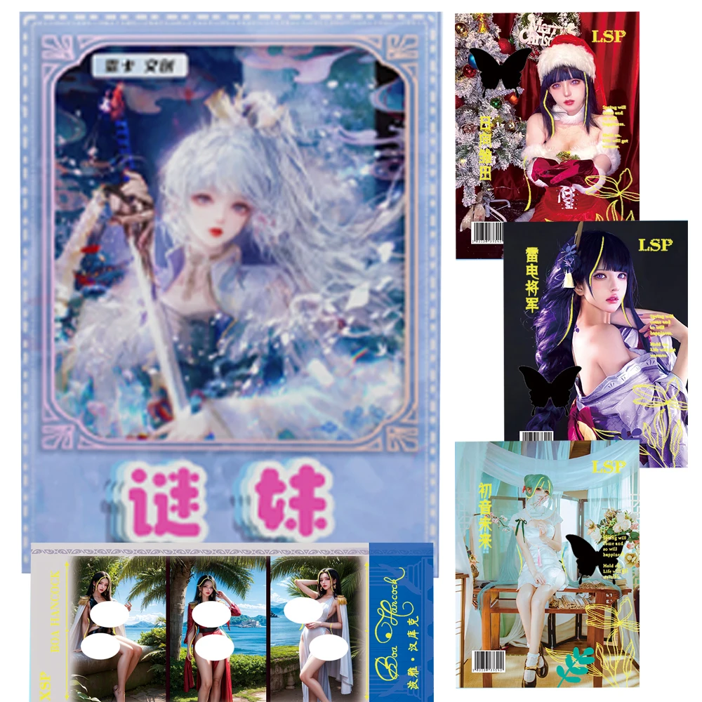 

Wholesale Mysterious Sister Goddess Story Cards Anime Games Hatsune Miku Nami Beautiful Girl High Quality Cards Kid Hobby Gift