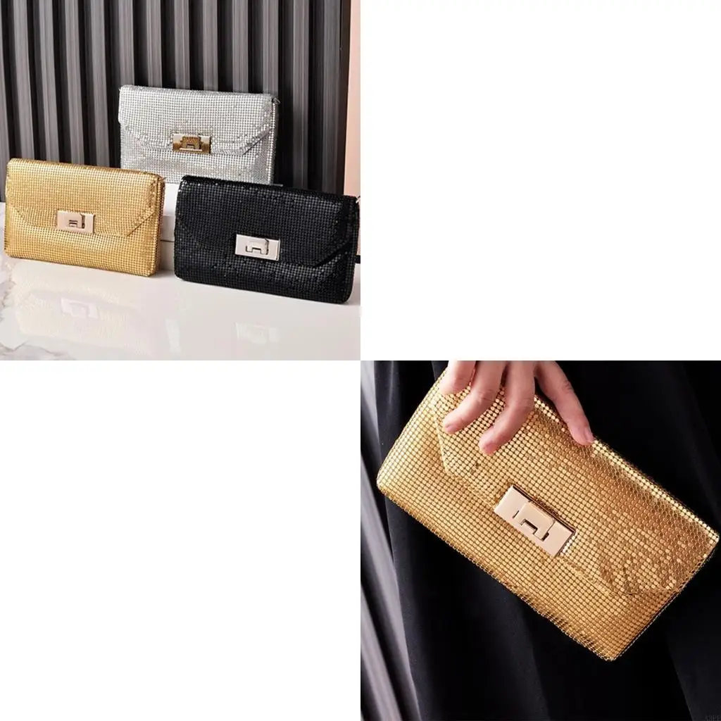 

Modern Aluminum Evening Bag Designed For The Fashion Woman Lightweight And Stylish Shoulder Bags For Various Occasion