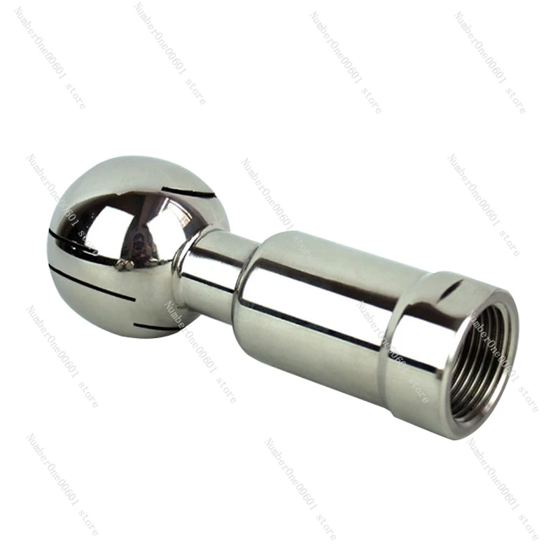 

One Pcs DN10-DN50 Thread Female Stainless Steel Sanitary Fix/Rotary Spray Ball Tank Cleaning Ball Bathroom Tools Quick-connect