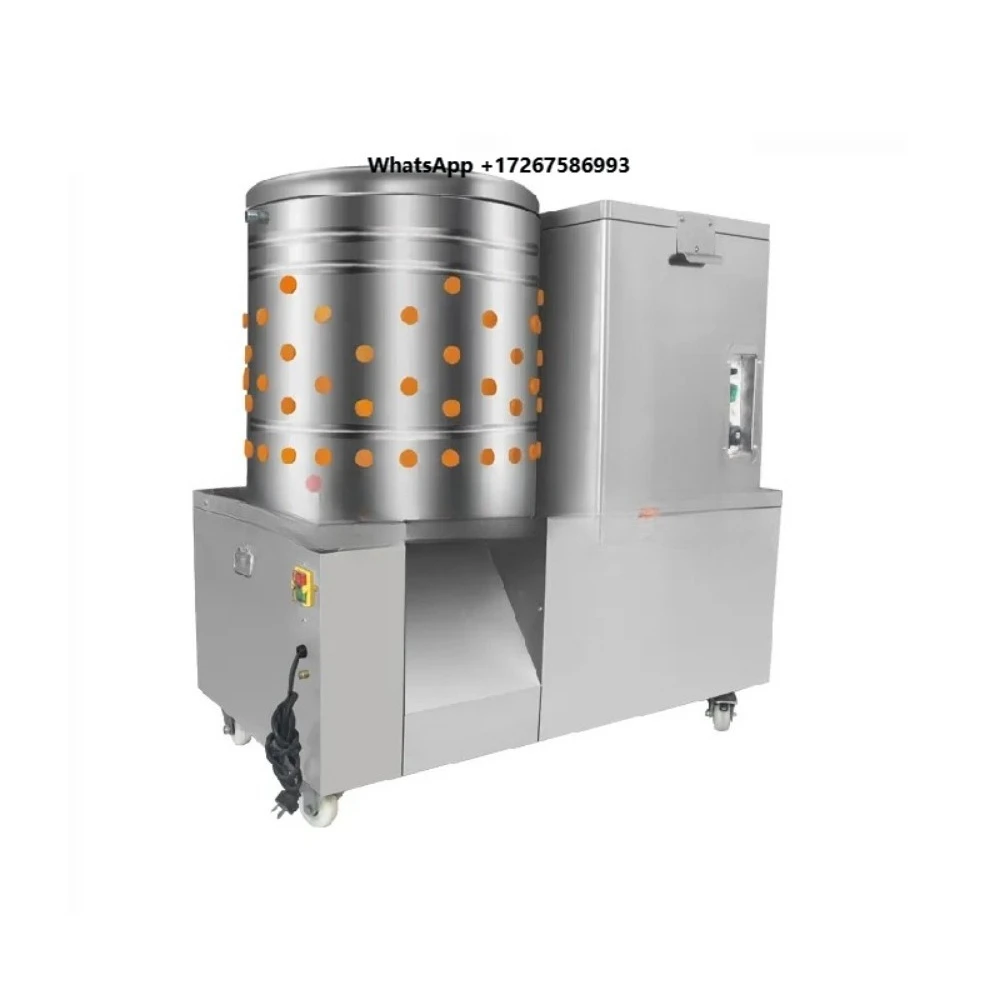 Stainless Steel Plucker and Scalder Combined Chicken Feather Plucker Scalder Machine With Big Bath