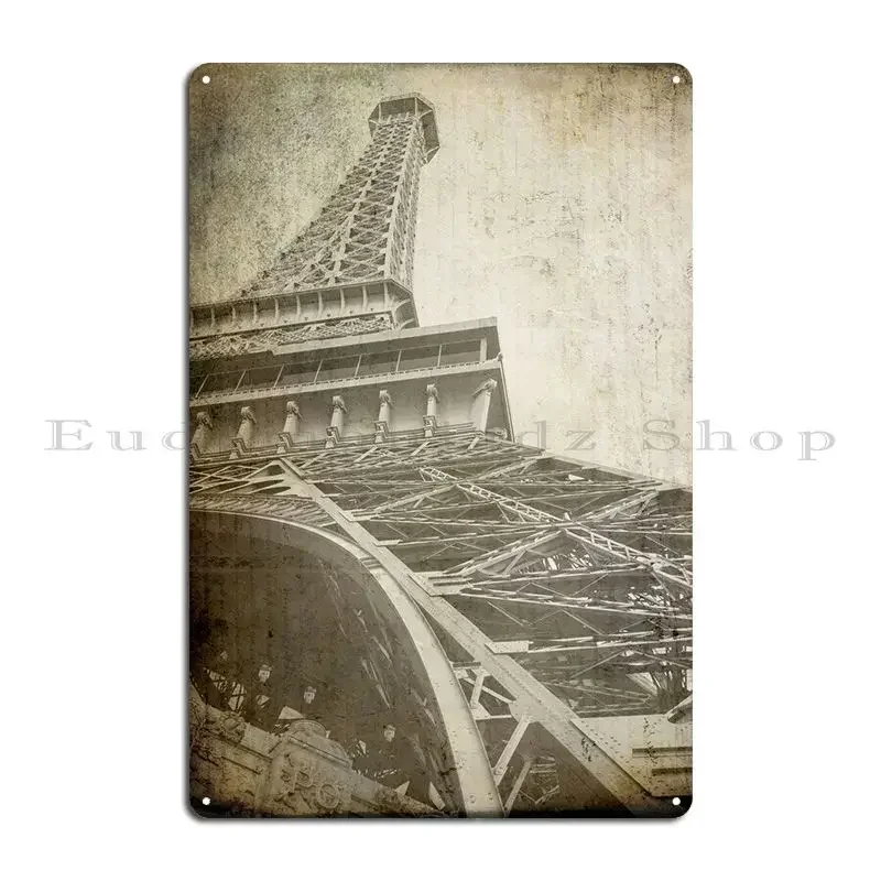 The Eiffel Tower By Edward M. Fielding Metal Plaque Design Kitchen Wall Decor Customized Retro Tin Sign Poster