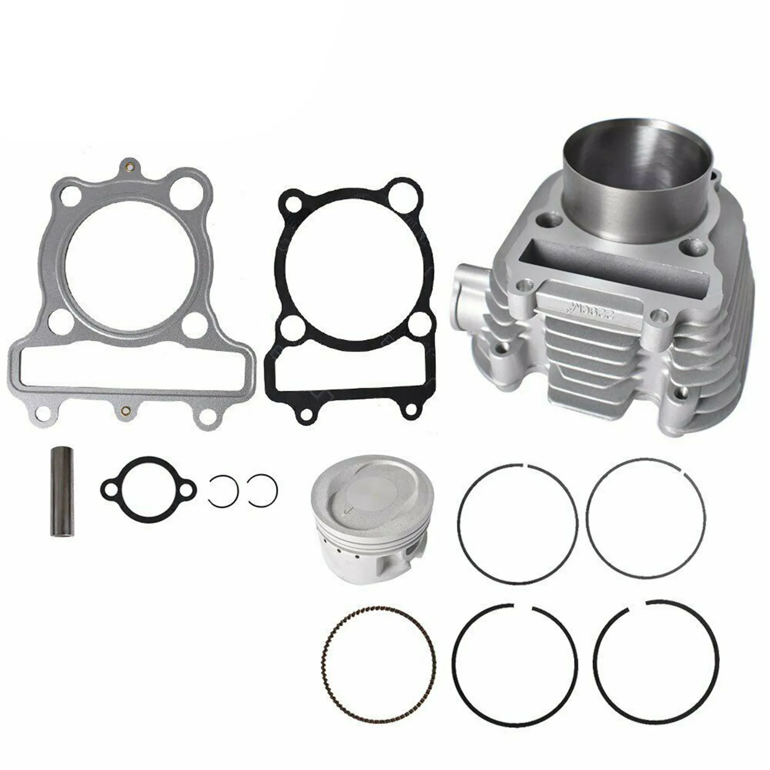 Cylinder Piston Ring Gasket Set For Yamaha 250 Bear Tracker Timberwolf Moto 4BD-11310-01-00 5XG-E1310-00-00 YFM250 YFM225 YFB250