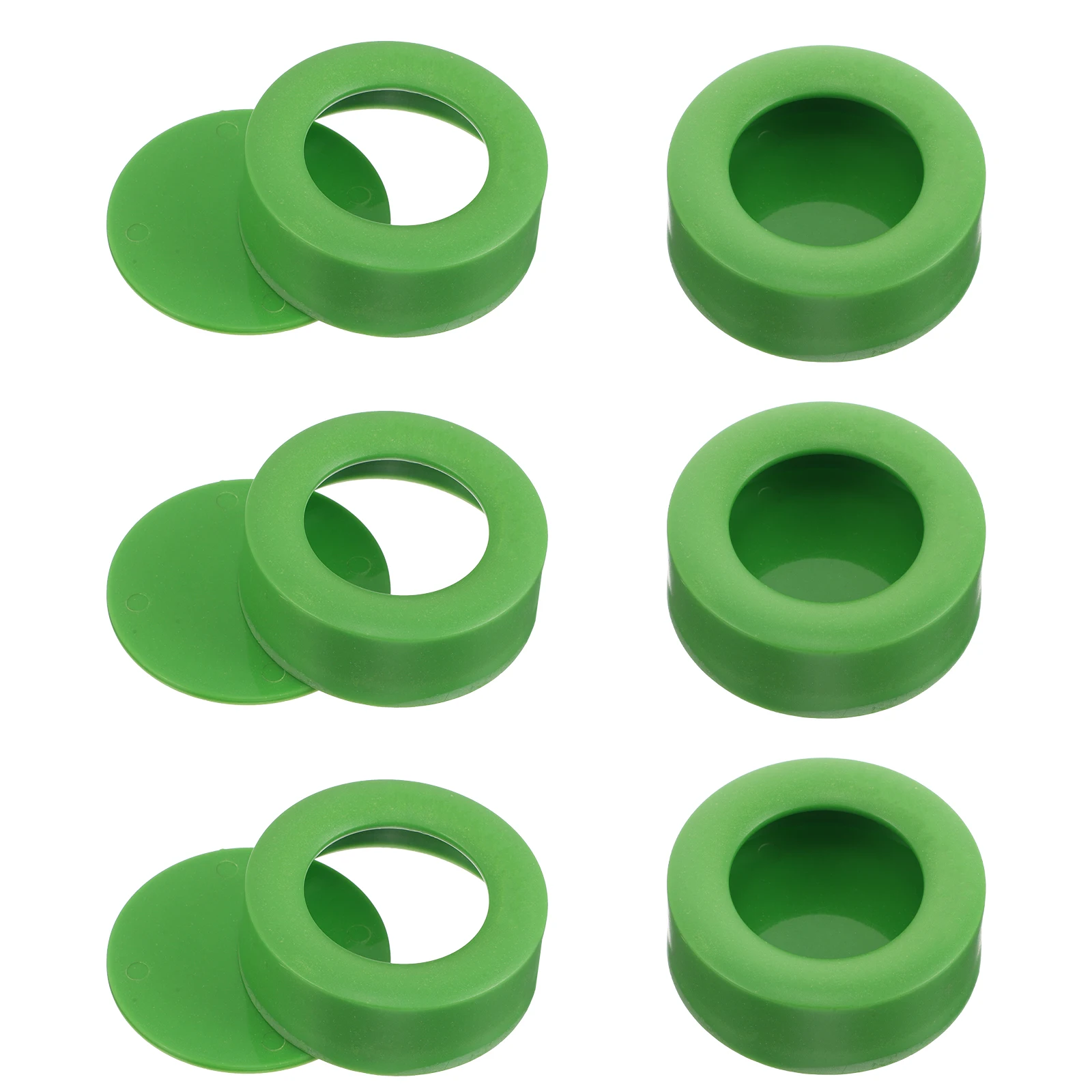 

6Pcs Pet Feeding Food Bowl Escape Prevention Reptile Food Dish Spill Proof Gecko Bearded Dragon Chameleon Tank Accessory