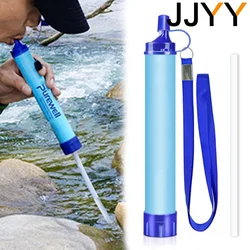 Purificateur d'eau portable d'urgence, filtre à eau, adapté aux ruisseaux, lacs, camping en plein air, camping, randonnée, vie