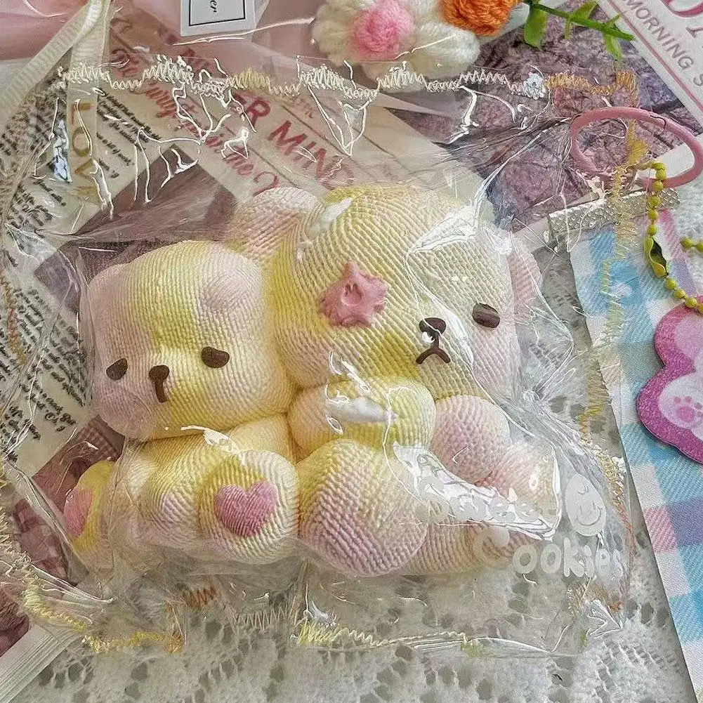 

Игрушка-антистресс в виде милого медведя, реалистичная сенсорная игрушка для снятия тревоги, мягкая игрушка для детей, подростков и взрослых