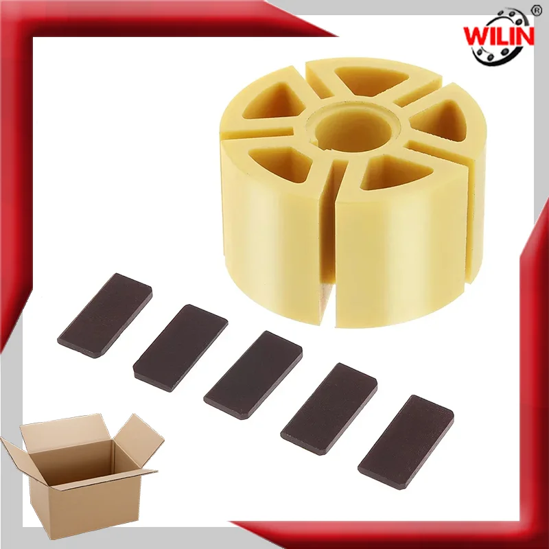 

6Pcs/Set Air Grinder Rotor Blade For 5 Inch Plastic Pneumatic Sanding Machine Air Die Grinder Tool Accessories High Quality