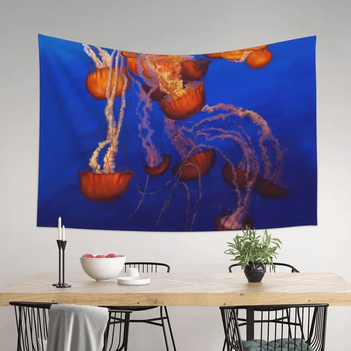 

Jellyfish - Art By Greg Hildebrandt Tapestry Cute Room Things Wall Deco Tapestry