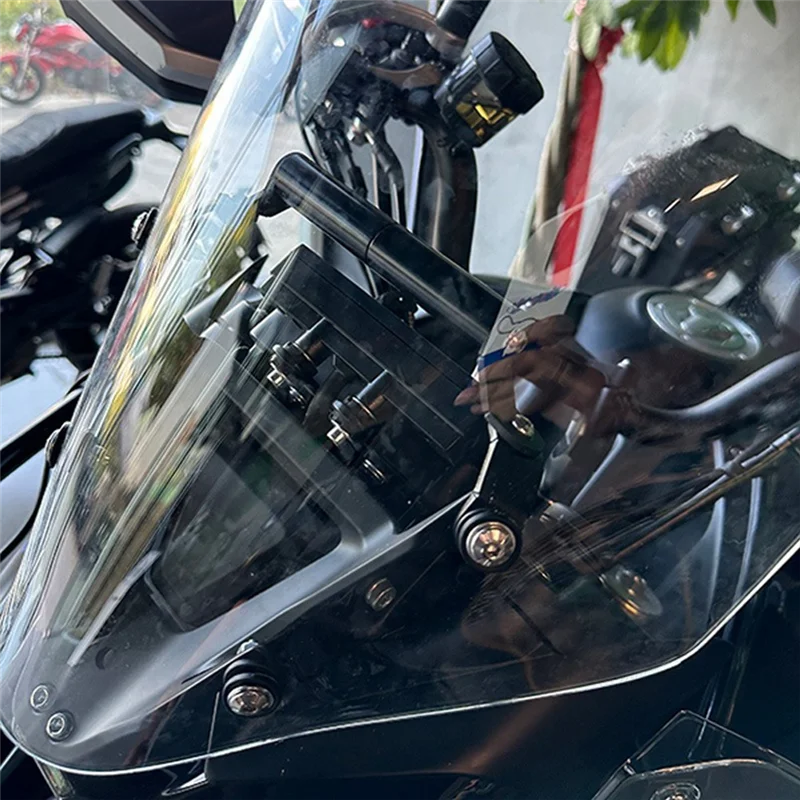 

Motorcycle Accessories Phone Support Stand Holder GPS Navigation Plate Bracket For Benelli TRK 702X TRK 702 X TRK702X
