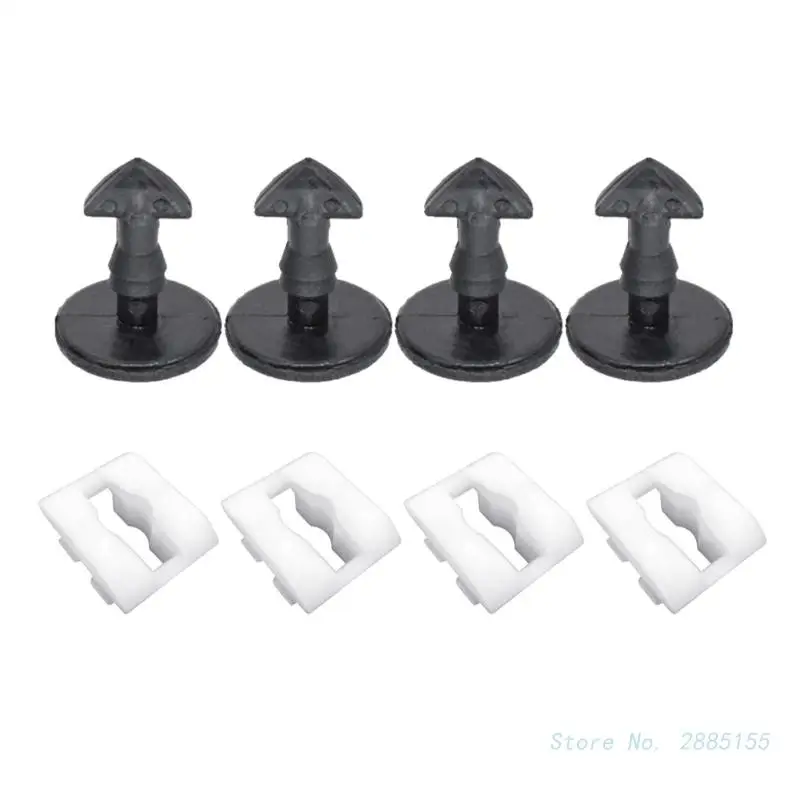 Bumper Towing Eye Hook Cover Clips Screws Trim Turn Lock Insert Kit for Evoque Discovery 3 4 Bumper Fender- Grille Clips