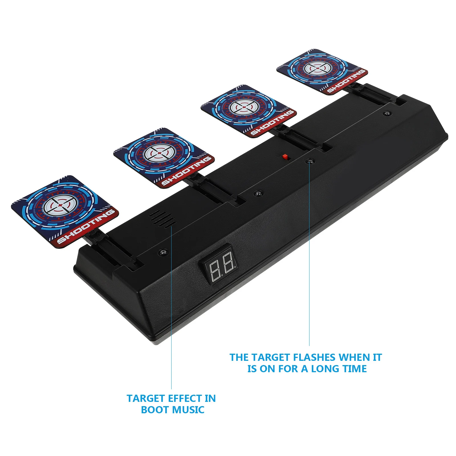 1 set 1 set Scoredoel Automatische terugkeer Hoge precisie voor spel Duurzame schiettraining Multiplayer