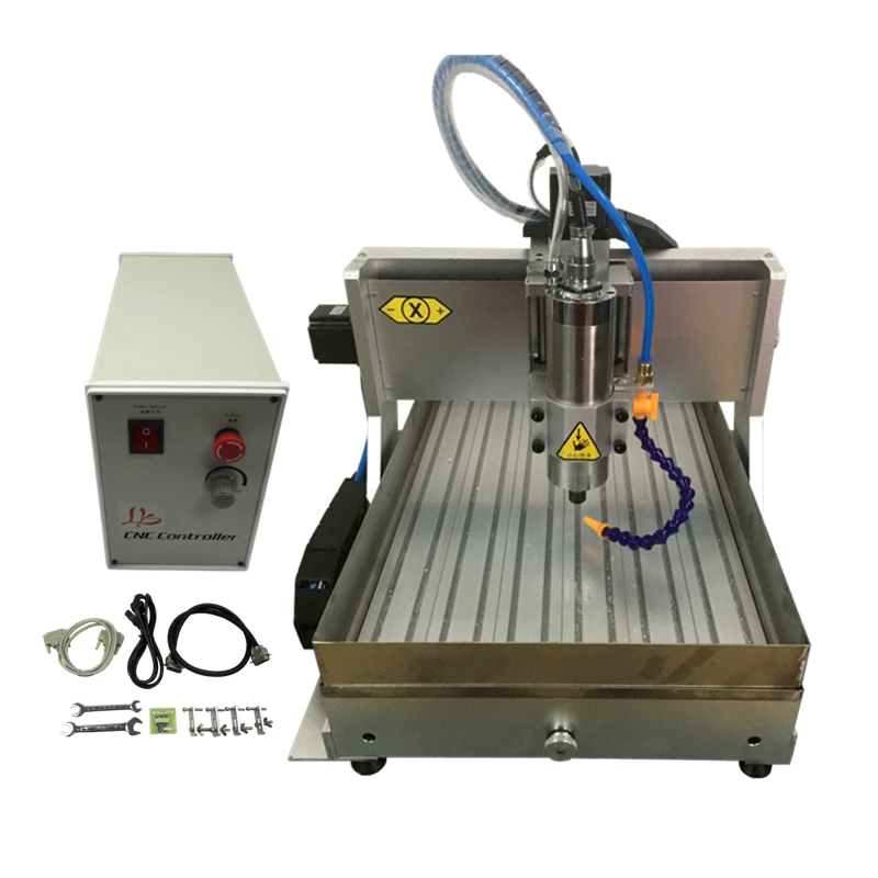 for CNC Router 6040Z with water tank Engraving Milling Machine 800W 1.5KW 2.2KW VFD Spindle for working wood metal