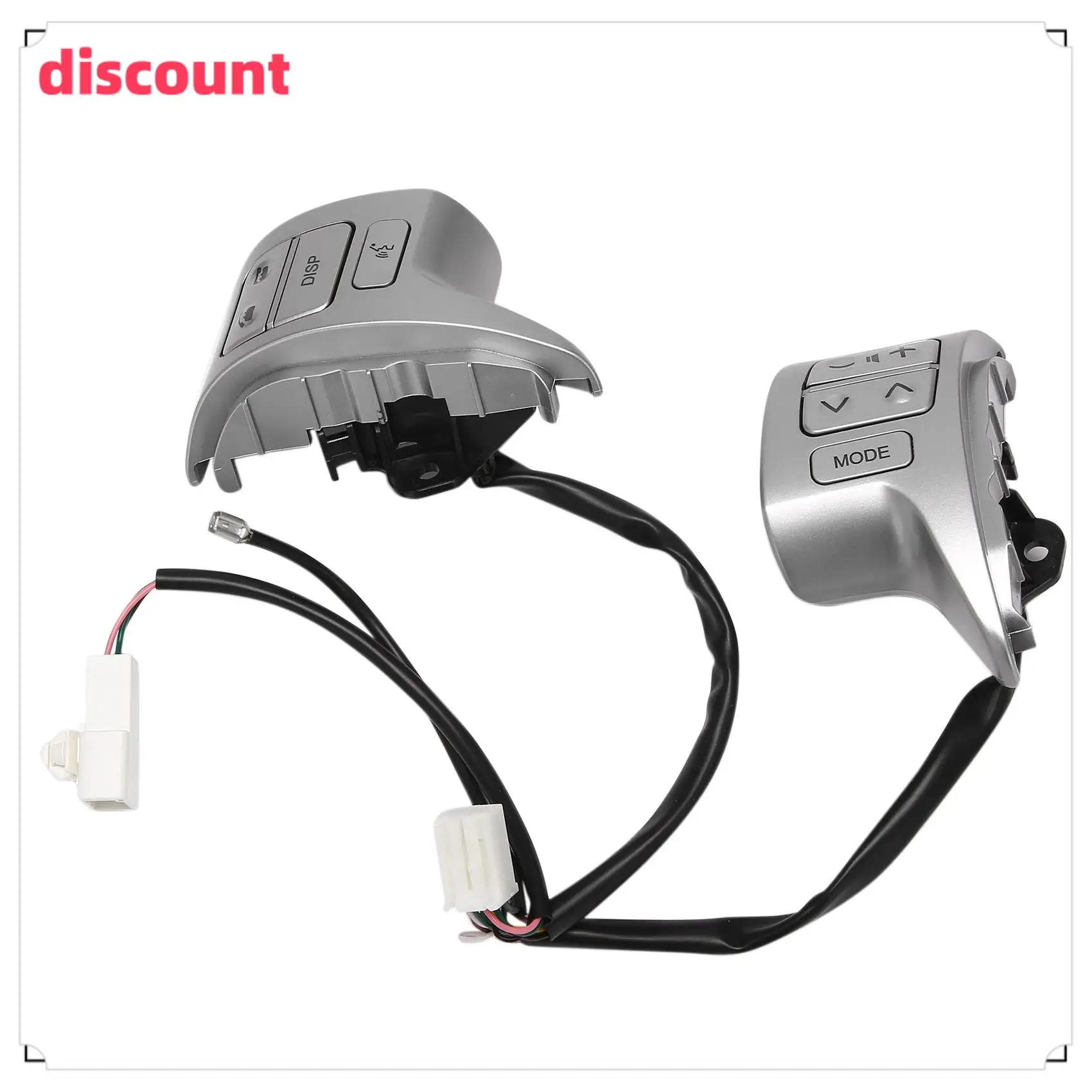 

Excellent-Car Steering Wheel Control Button Cruise Control Volume Control Switch Button For 107 Toyota Corolla 2007-2010