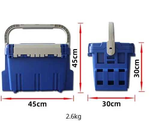 in stock big volume sea boat waterproof fishing lure accessory case water resistant fishing tackle seat box