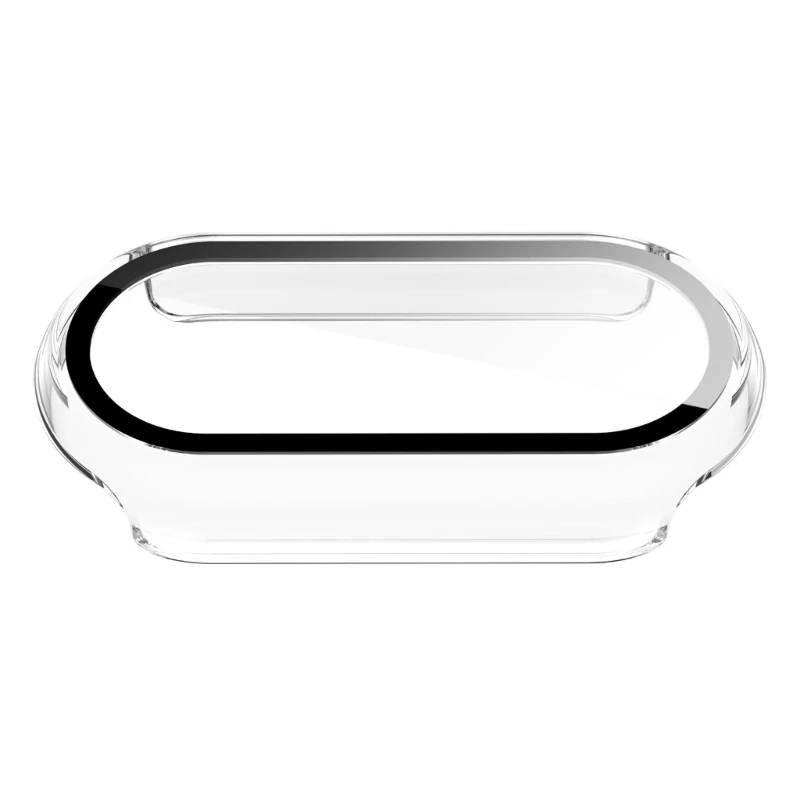 PC Cover Tempered Glass Film for Band 9 Watch Screen Protector