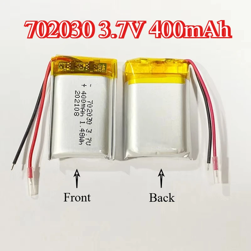 702030 3.7V 400Mah …