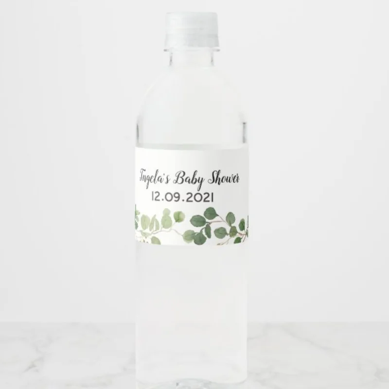 Personalized Customization of Wedding Water Bottle Labels, stickers, Birthdays, Anniversaries, Parties, Communion, Waterproofing view 4