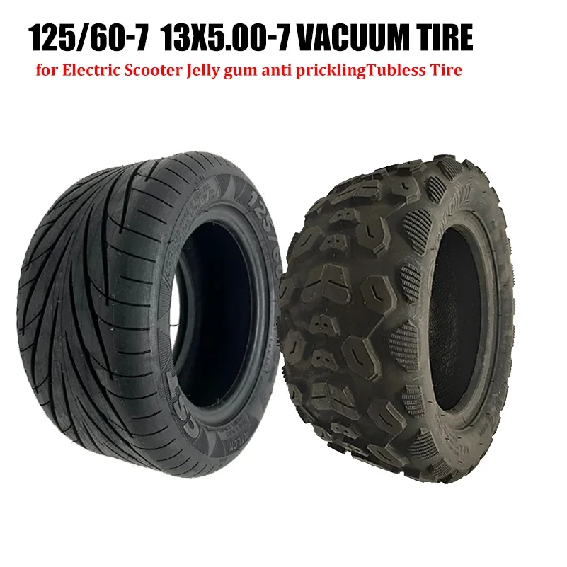 13 inch tire13x5.00-7 vacuum tire for scooter electric  125/60-7 Tubeless Tyre Parts