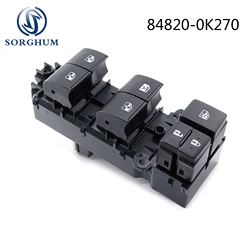 SORGHUM 84820-0K270 Eletric Power Window Switch For TOYOTA HILUX VIII Pickup 2015 -2019 Front Left Driver Side
