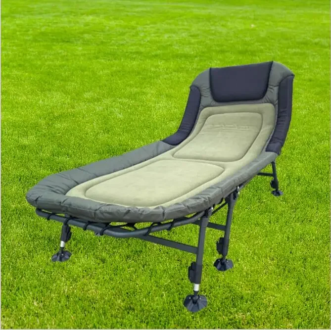 Folding Siesta Bed Camping Bed Retractable All-terrain Multi-purpose Outdoor Foldable Beds for Adults European Foldable Flats