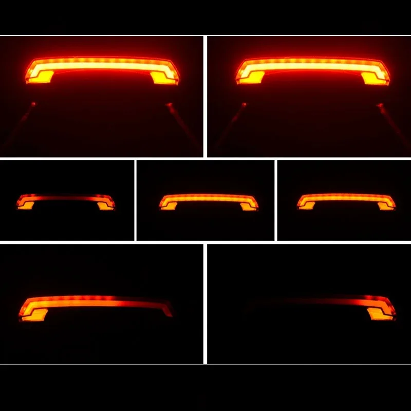 ROCKBROS Bike Tail Light USB Rechargeable Wireless MTB Road Safety Intelligent Remote Control Turn Sign Cycling Bike Rear Light