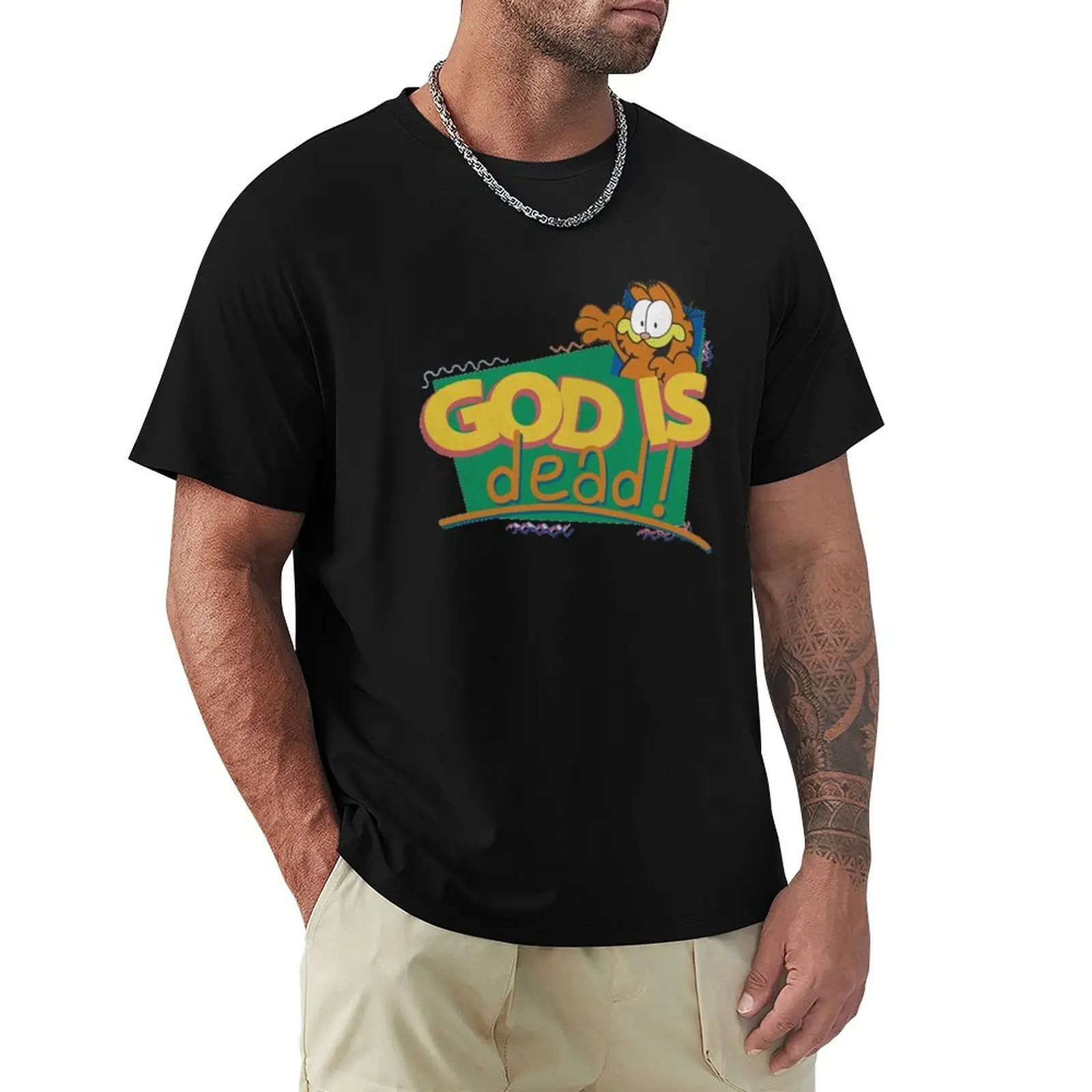 

Vintage god is dead T-Shirt blue archive funny gifts cheap stuff Funny t-shirt mens funny t shirts