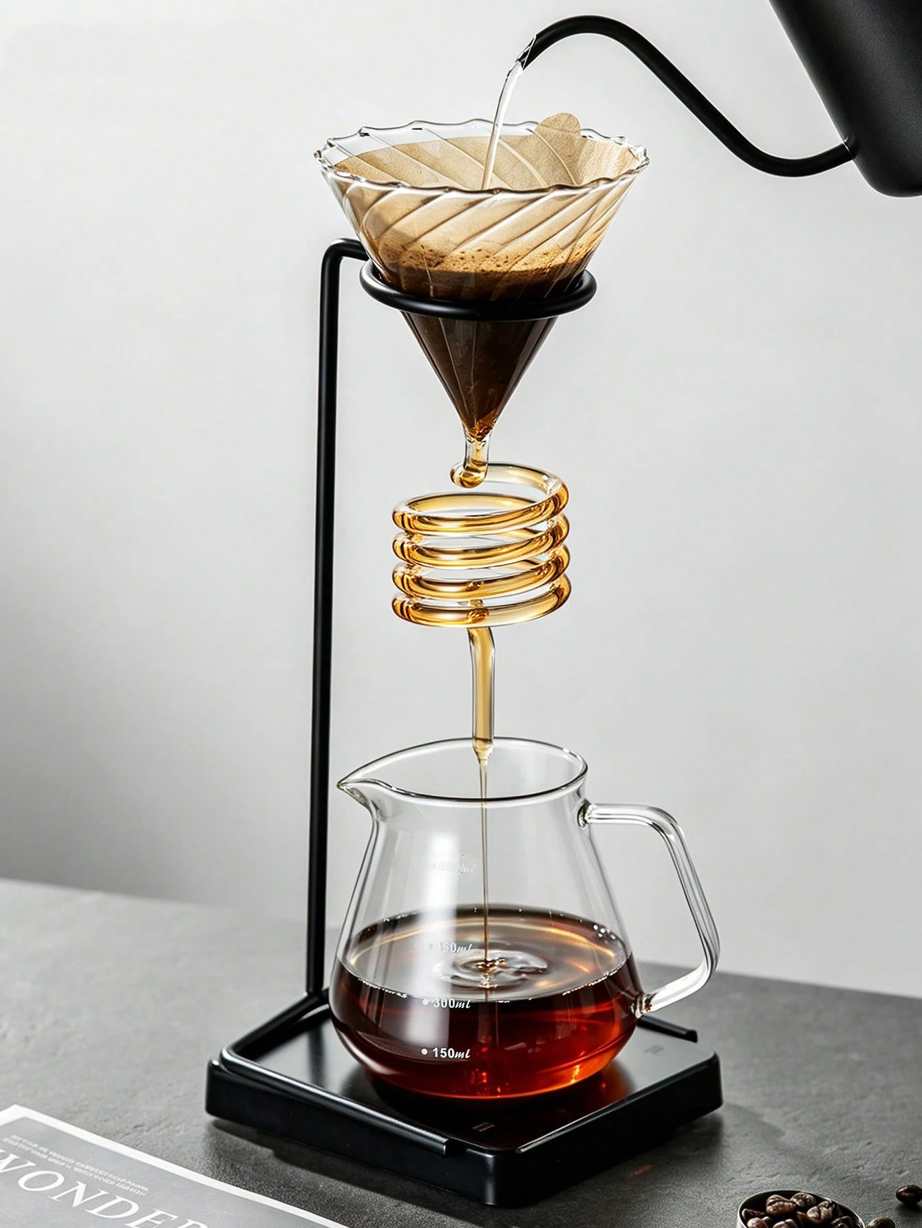 Soporte de metal vintage para  - Coffee Tea Stand reseña y precio