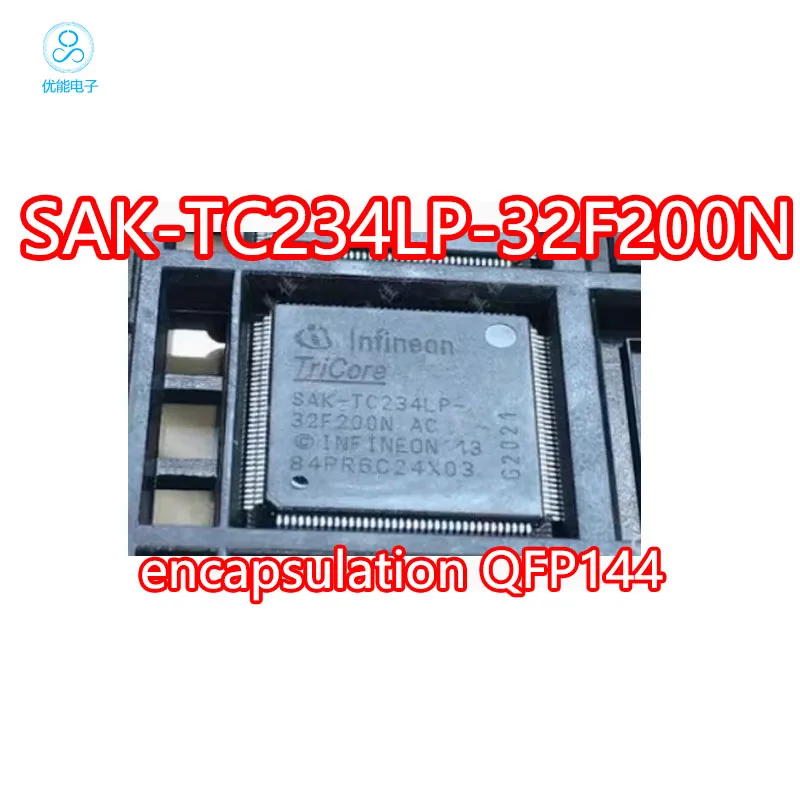 

SAK-TC234LP-32F200N AC SAK-TC234LP SMT QFP144 processor chip