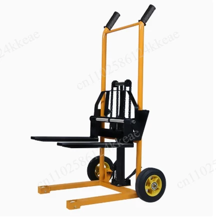 

Manual hydraulic stacker, lift truck, forklift, handling truck, loading and unloading truck, 2-ton manual push lift truck