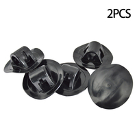 Set of 2 PVC Motor Mount Brackets for Kayak Inflatable Boat Canoe Compatible with Motors up to 0 7 Inch Diameter Aperture