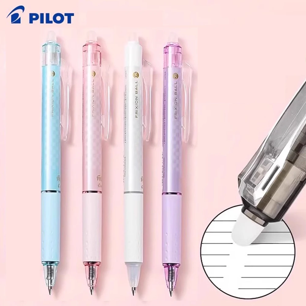 1pcs Japanese Pilot Frixion Erasable Ballpoint Pen LFBK-23EF Pressed Gel Pen 0.5mm School Acsesories  School Stationary Kawai