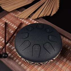 Tambor de Língua Profissional para Yoga Meditação, Instrumentos de Percussão, Mini Bateria Etérea, Mão Infantil, 8 Tons, 8 Tons, Presente Profissional