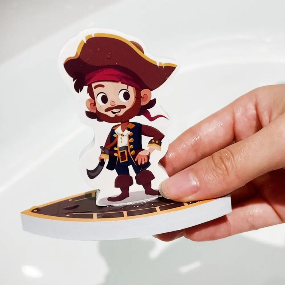 EVA-materiaal Waterspeelgoed voor kinderen Waterspelpuzzel Ontwerp Badkamerspeelgoed Baden Plezier Strike Pirates Babybadspeelgoed