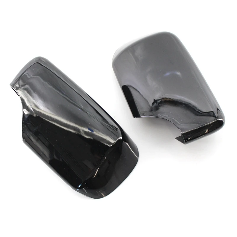 1 Pair Rear View Mirror Covers Side Mirror Caps & 5Pcs Car Door Handle Base Handle Cover Mahogany Lifter Switch Frame