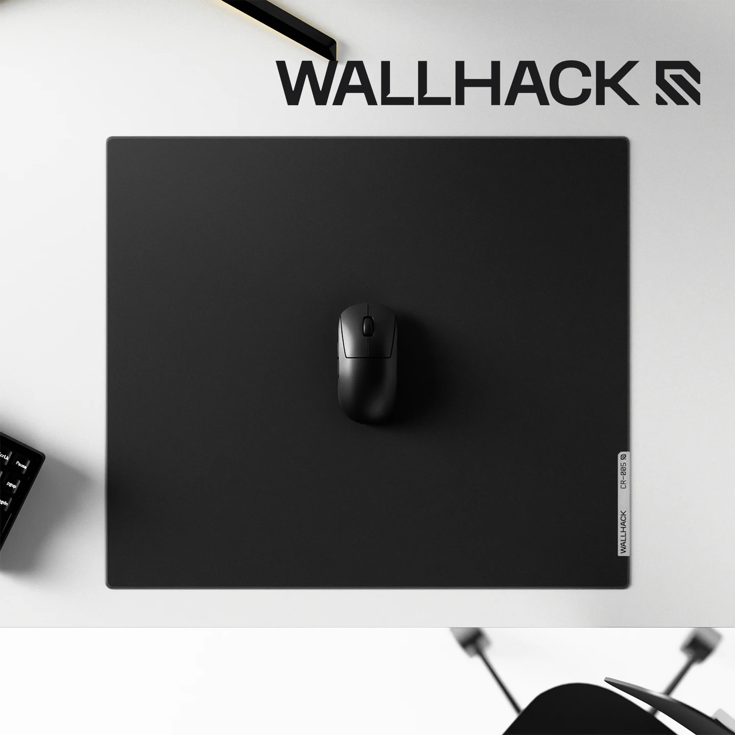 WALLHACK CR005 Control Glass Mouse Pad 510X440mm Large Size