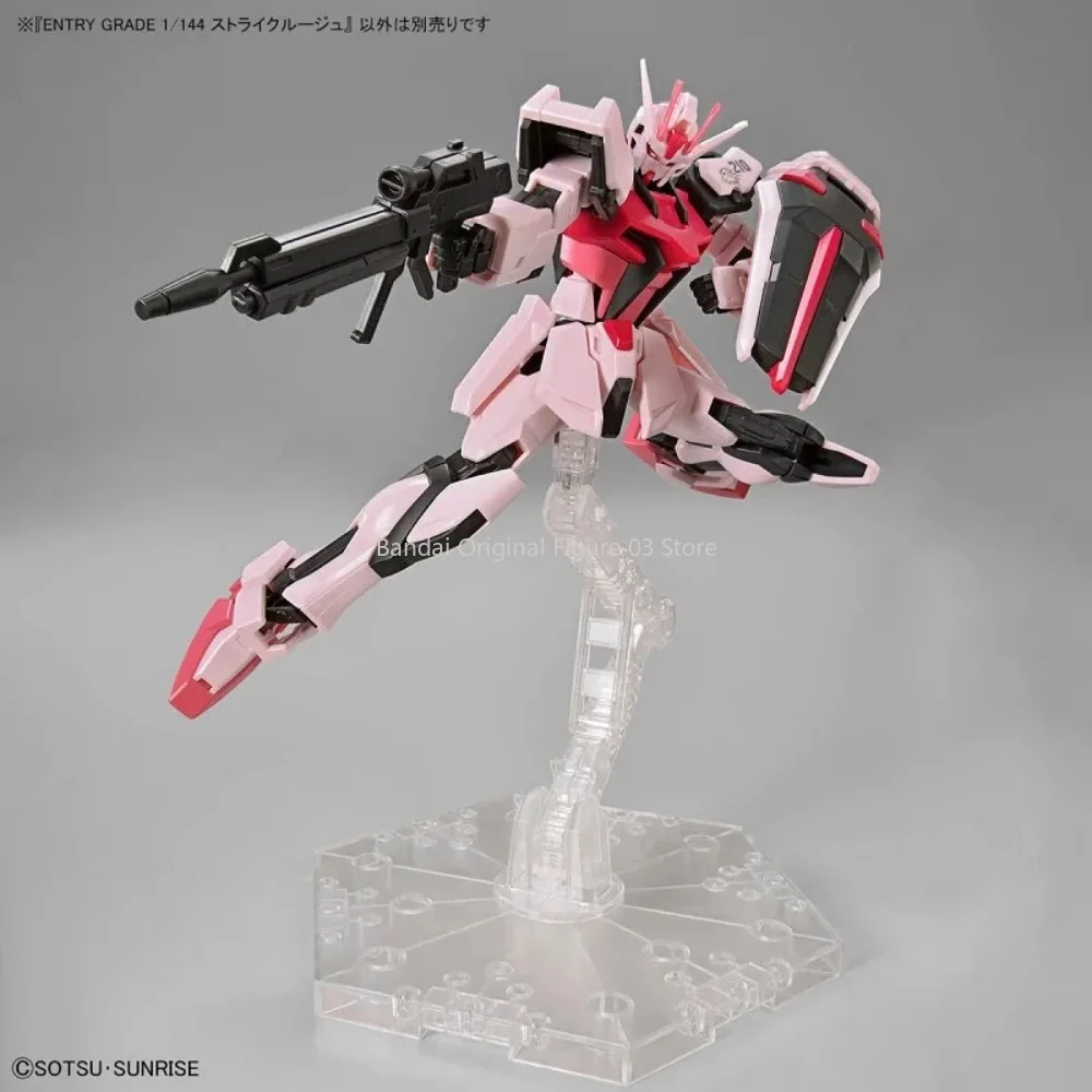 In Stock BANDAI ANIME GUNPLA 1/144 ENTRY GRADE EG Strike Rouge MBF-02 Gundam Assembly Plastic Model Kit Action Toys Figures Gift - Image 4