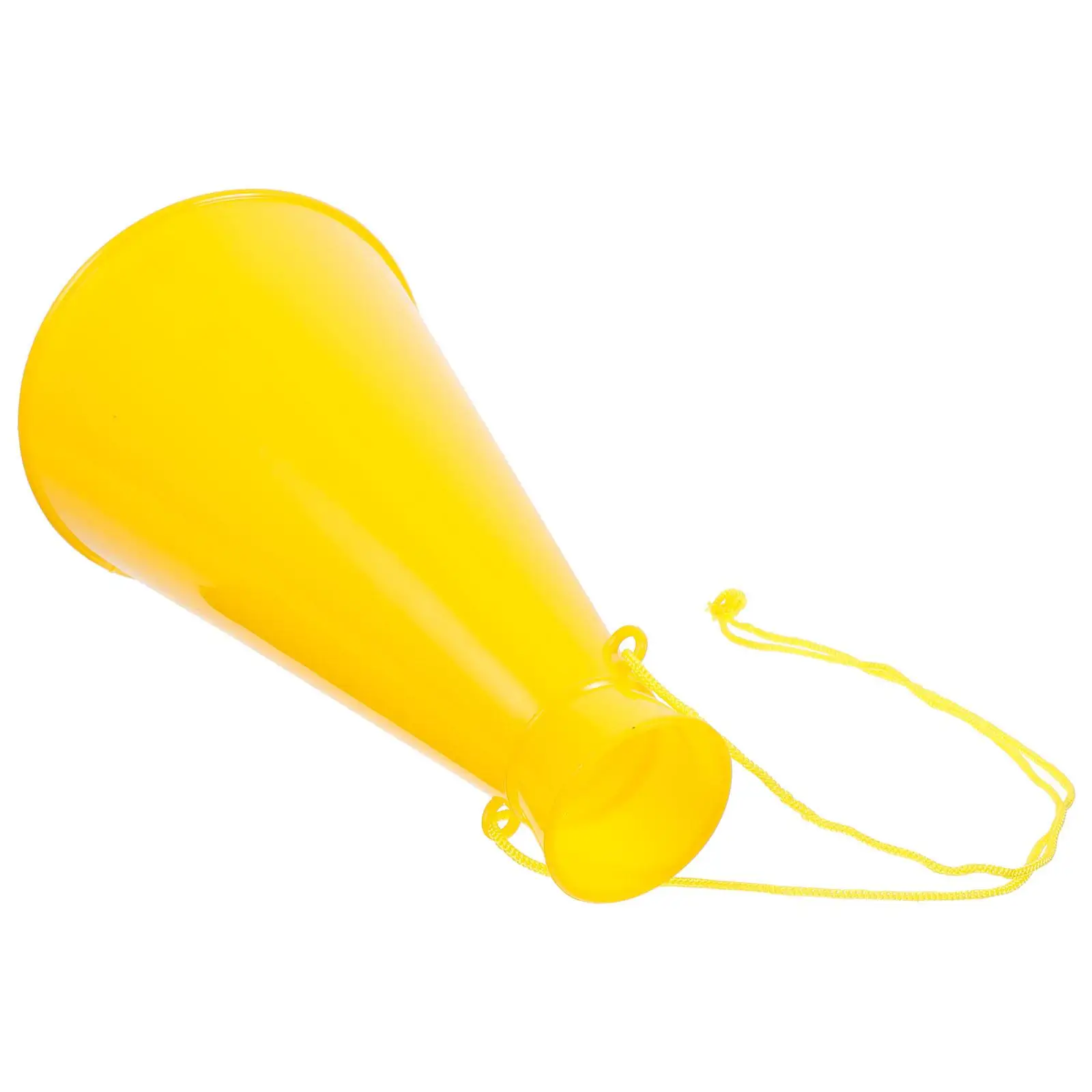 

Portable Plastic Horn Toy Cheer Megaphones Party Yellow Handheld Clappers Toddler Toys Ceremonies Concerts Outdoor